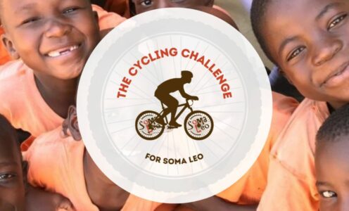 We’re aiming to raise £5,000 through The Cycling Challenge for Soma Leo